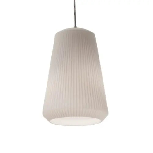 AFX Lighting ISLP11WH 60W LED Isla Pendant Light, 1-Light, E26, 120V, White