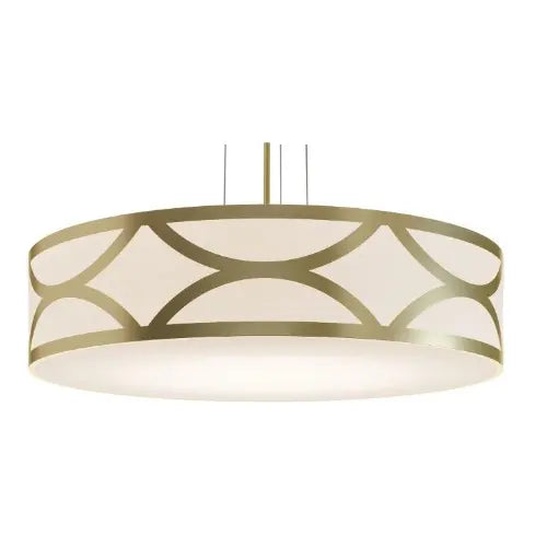 AFX Lighting LAKP30MBGD 30-in 25W Lake Pendant Light, 4-Light, E26, 120V, Gold
