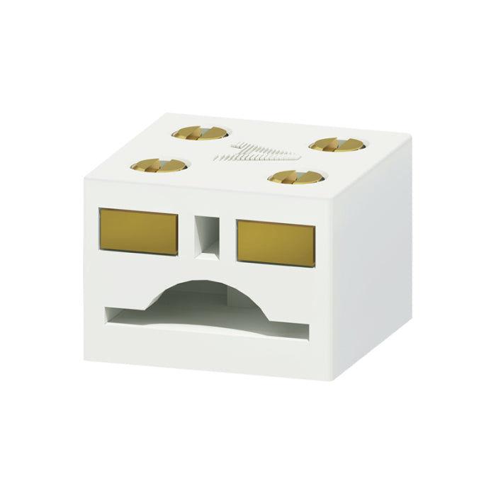Alloy LED AL-01-60-9900-10 AmpChamp Straight Connector for PrimaLine 2.5 COB LED Tape Light - Pack of 10