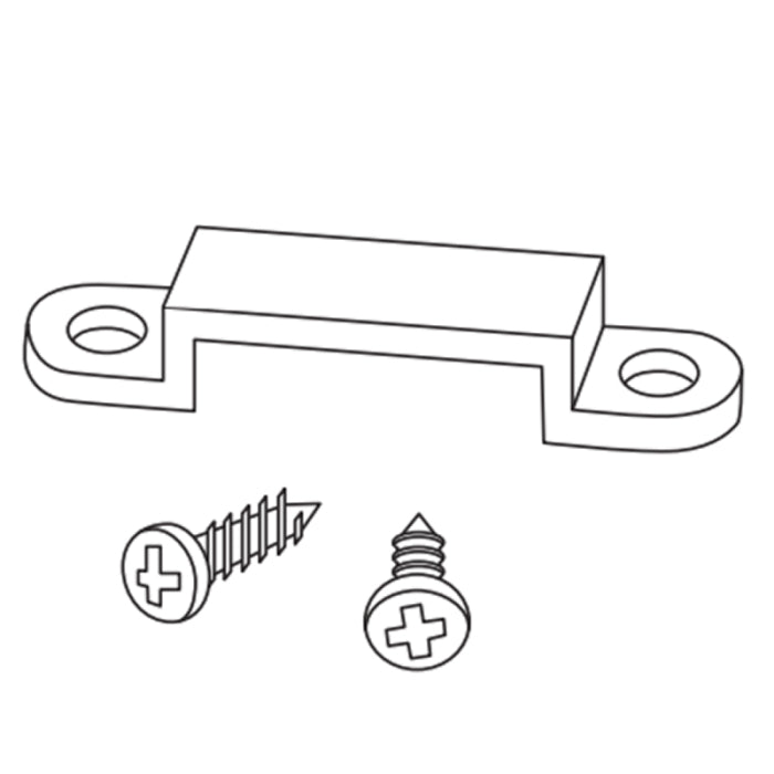 Alloy LED AL-01-99-9987 Alloy LED PrimaLine 1.5 XT / 3 XT Waterproof Tape Light Mounting Clips - Pack of 10