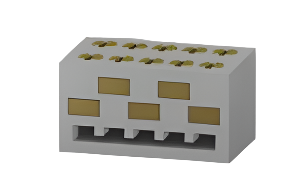 Alloy LED AL-02-03-9900-100 Radialux 4.4 AmpChamp Straight Connector - Pack of 100