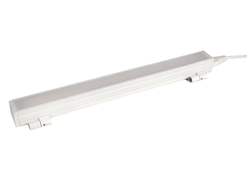 Alloy LED AL-10-02-12032-WH ThruLine Slim Selector 24" LED Under Cabinet Light - 20W - Selectable CCT 3000K, 3500K, 4000K - 1500 Lumens - 120V - White