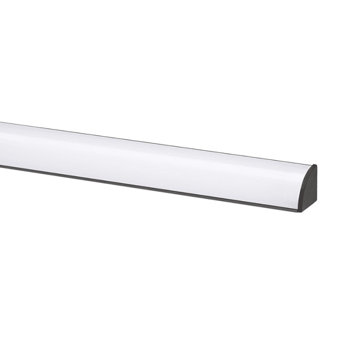 Alloy LED AL-50-04-0111-KIT-BL-50 Surfa 2 Channel Kit - 4' - Matte Black Finish - Bundle of 50