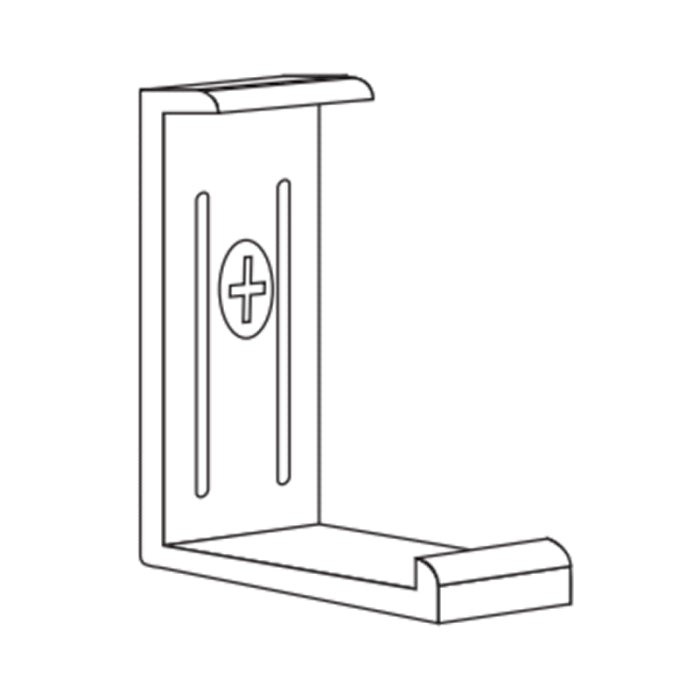 Alloy LED AL-50-15-9986-WH Surfa 2X - Plastic Mounting Clips/Screws - 5 Pack