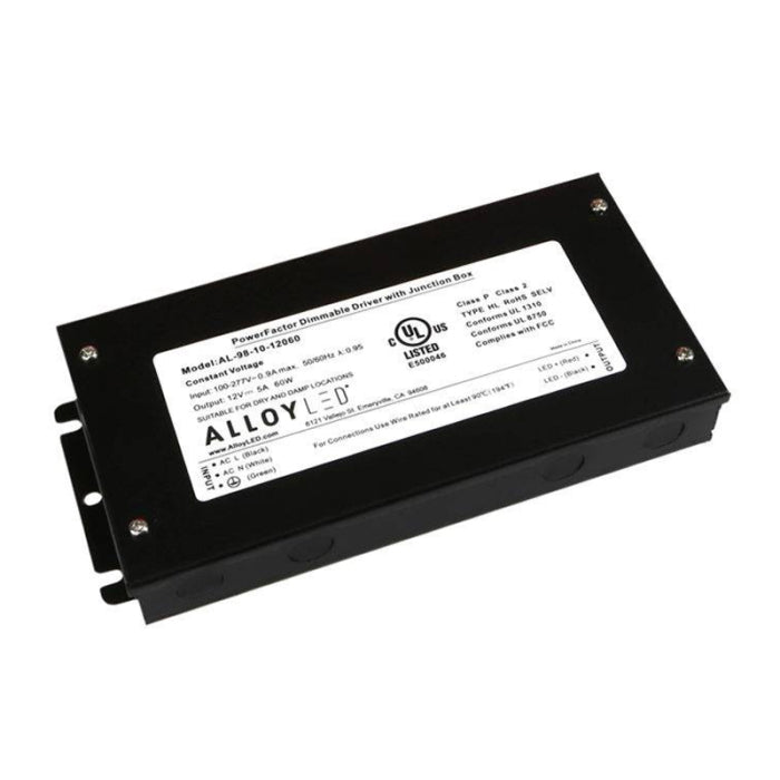 Alloy LED AL-98-08-12060 ELV Dimmable Driver for Remote Enclosures - 12V - 60W