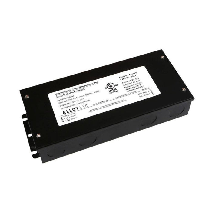 Alloy LED AL-98-12-24096 PowerFactor Non-Dimmable Driver - UL Listed NEMA 4X Junction Box - 24V - 96W