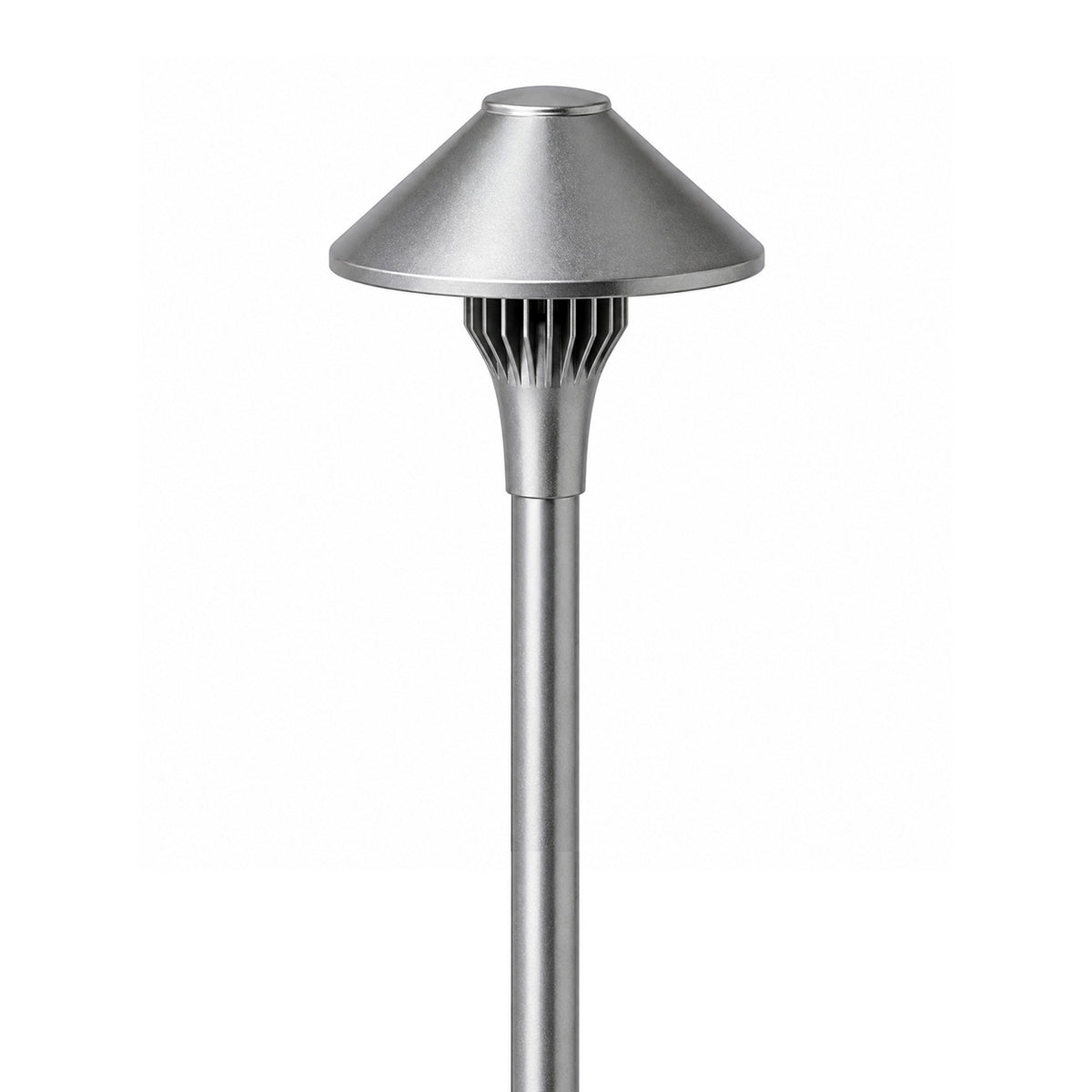 Focus Industries AL01LEDPCPR 4W Cast Aluminum China Hat Led Panel Area Light - Hat Size: 5.5" - Lumens: 480lm - CCT: 3000K - Material: Aluminum - Finish: Chrome Powder