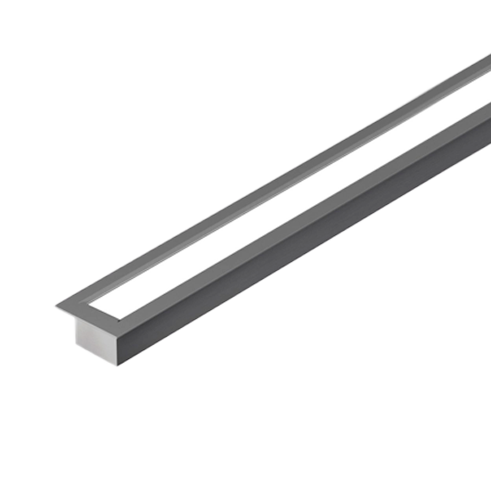 Core Lighting ALP102R-48-SI-RECESSED 49" Recessed Mount LED Profile, Silver Lens