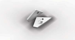 Core Lighting ALP110-EC-SI ALP110 End Cap Set Silver