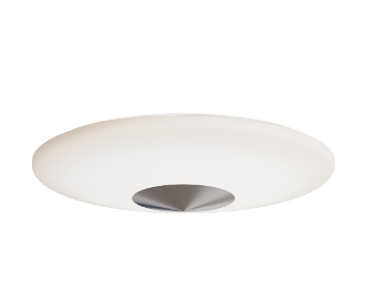AFX Lighting ALPF17LAJUDSN Alpine 17 Inch LED Flush Mount Ceiling Light, 120-277V ,Wattage 26W, 5CCT 2700K/3000K/3500K/4000K/5000K , Satin Nickel Finish