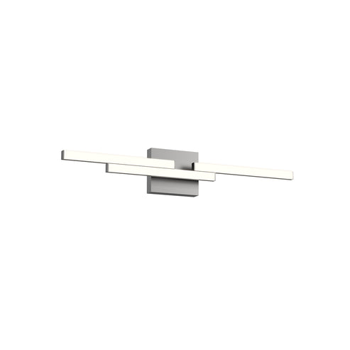 Kuzco Lighting VL52727-BN-UNV Anello Minor 27-in Vanity Light - CCT: 3000K - Finish: Brushed Nickel