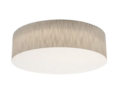 AFX Lighting ANF2432L5AJUD-JT Anton LED 24 inch Jute Flush Mount Ceiling Light