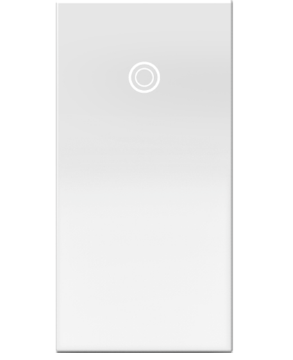 Legrand ASPD1531W277 Adorne 277V Half-Size Paddle Switch with Microban, White Finish