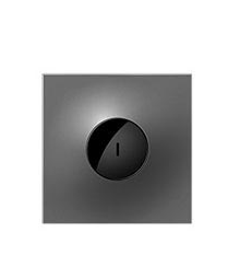Legrand ASWV2032M2 Adorne 20A Wave Switch with Microban, Magnesium Finish