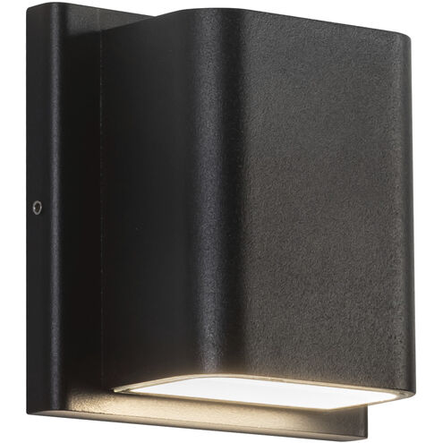 Kuzco Lighting AT48403-BK-UNV-3CCT Tolan LED 4.63 inch ADA Wall Sconce Wall Light Black Finish