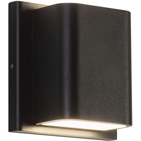 Kuzco Lighting AT48426-BK-UNV-3CCT Tolan LED 4.63 inch ADA Wall Sconce Wall Light Black Finish