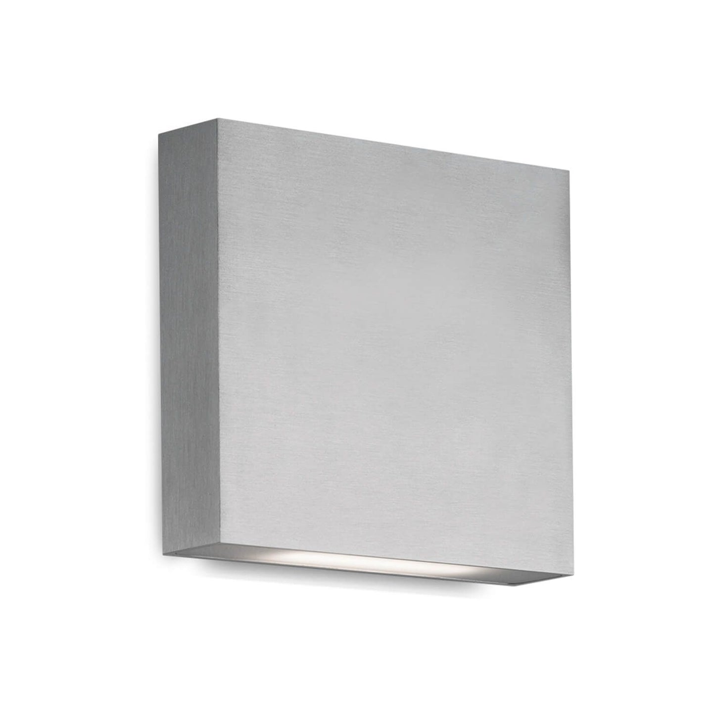 Kuzco Lighting AT67006-BN-UNV Mica 6 inch Tall LED Outdoor Wall Light in Brushed Nickel with Frosted Glass
