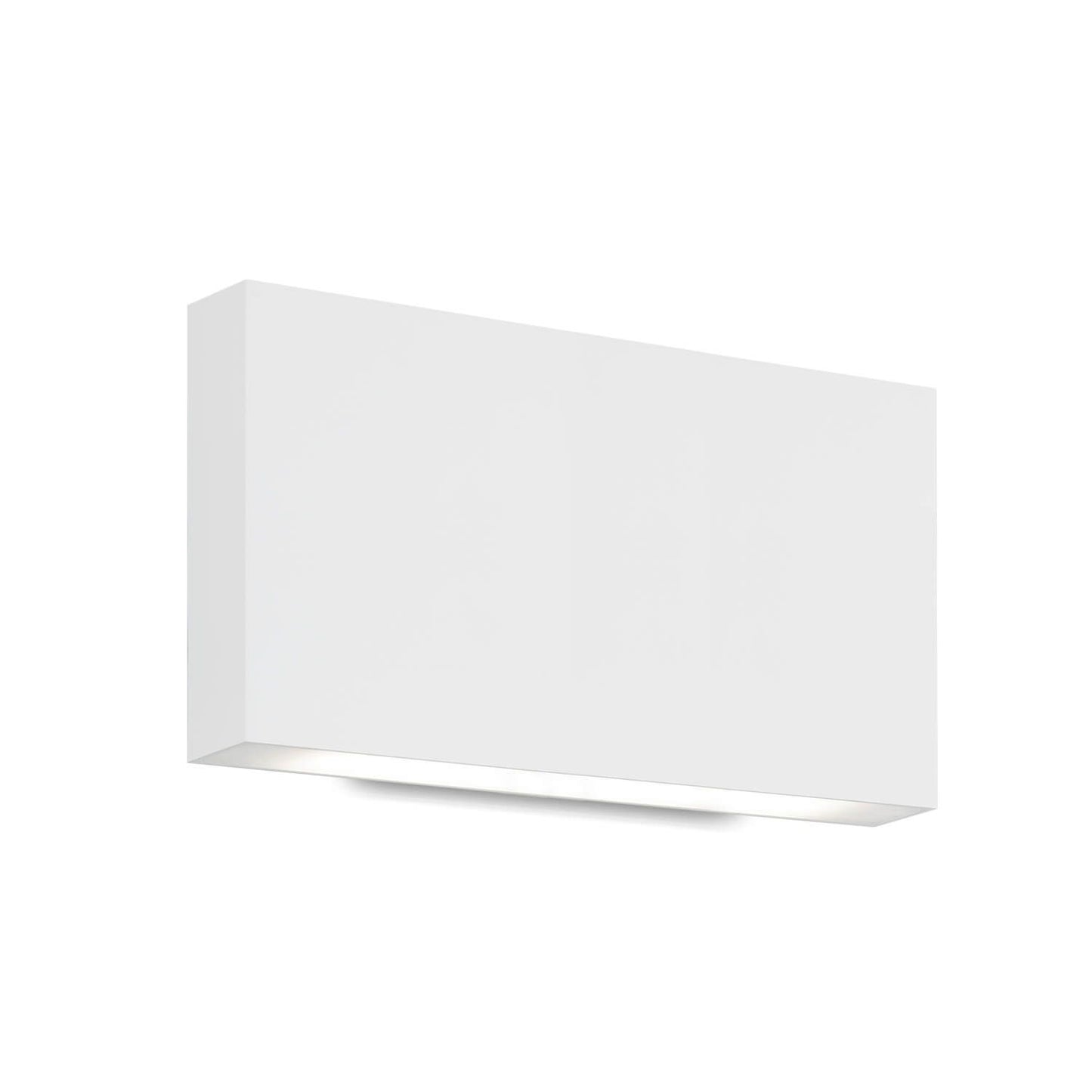 Kuzco Lighting AT67010-WH-UNV Mica 10 inch Tall LED Outdoor Wall Light in White with Frosted Glass