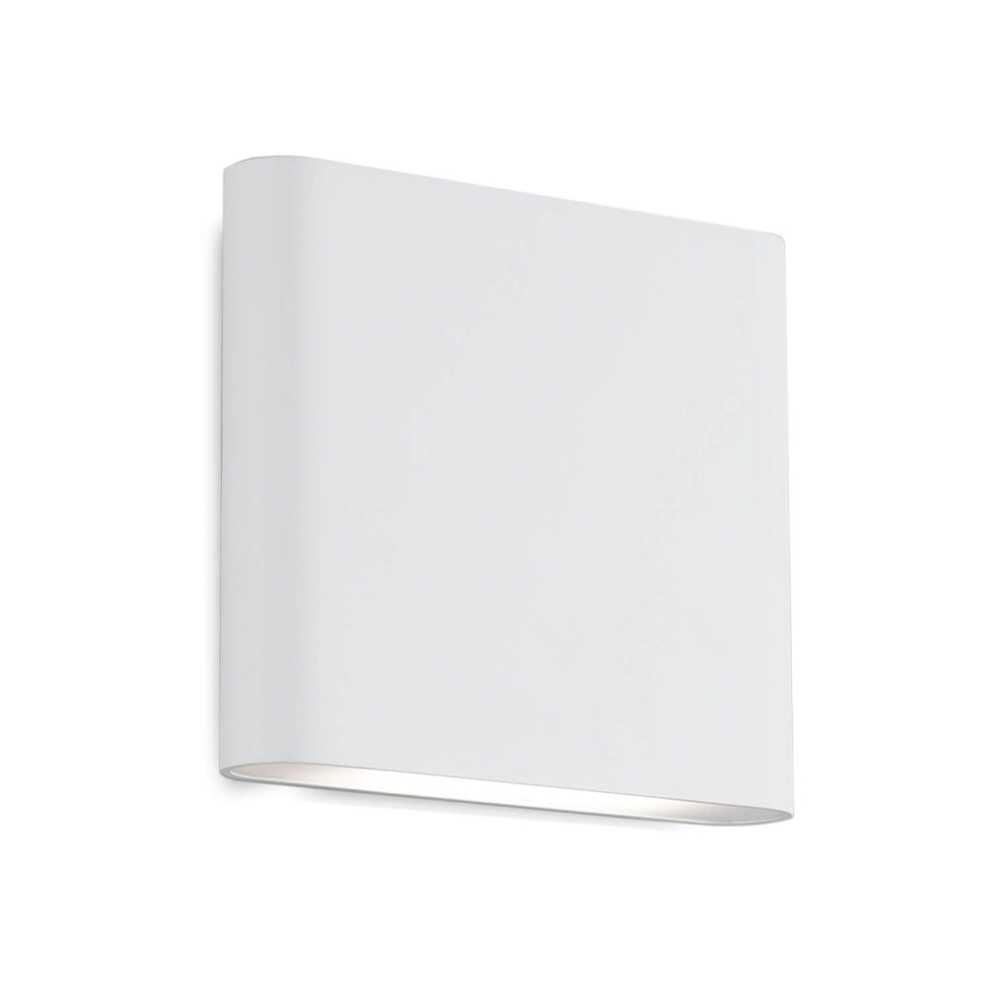 Kuzco Lighting AT68006-WH-UNV Slate 6 inch Tall LED Outdoor Wall Light in White with Frosted Glass