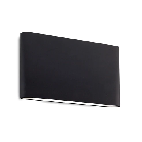 Kuzco Lighting AT68010-BK-UNV Slate 10 Inch All-terior Wall Light Black Finish