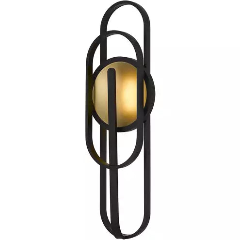 Alteck lighting AW0092-3CCT-W-BK Raymond LED 30 inch Sand Black Outdoor Wall Sconce, 3CCT 3000K/4000K/5000K, Lumens 208lm, Watt 10