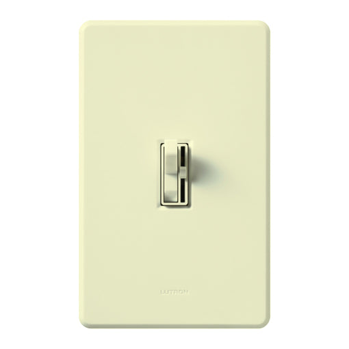 Lutron AY-103P-AL Ariadni Toggle Dimmer, 3-Way, 1000W Incandescent/Halogen, Almond Finish