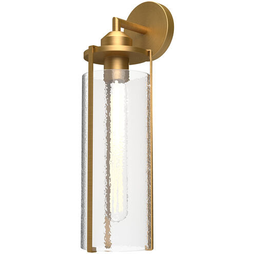 Alora Mood WV536005AGWC Belmont 1 Light 5 inch Aged Gold Bath Vanity Light Wall Light