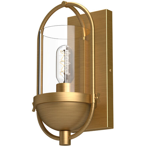 Alora Mood WV539007AGCL Cyrus 1 Light 7.5 inch Aged Gold Bath Vanity Light Wall Light