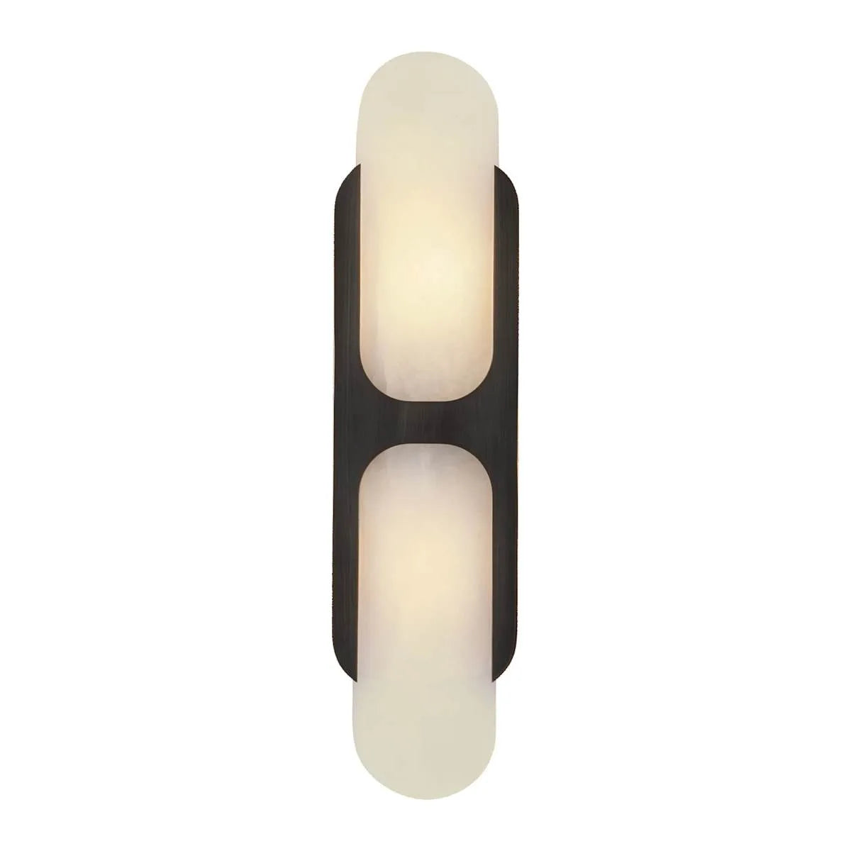 Alora Lighting WV357217UBAR Odin 2 Light 17 inch Urban Bronze ADA Wall Sconce Urban Bronze and Alabaster