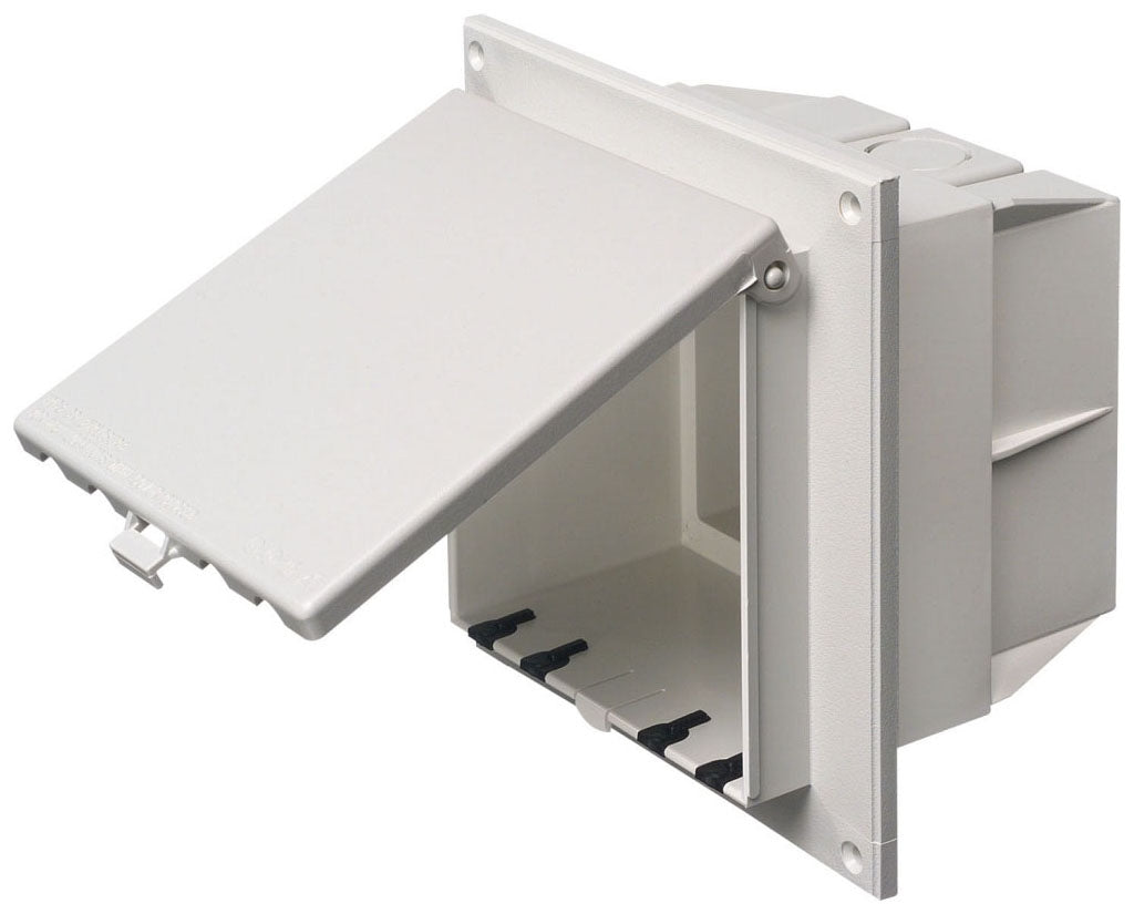 Arlington DBVR2W 2 Gang White Retrofit InBox