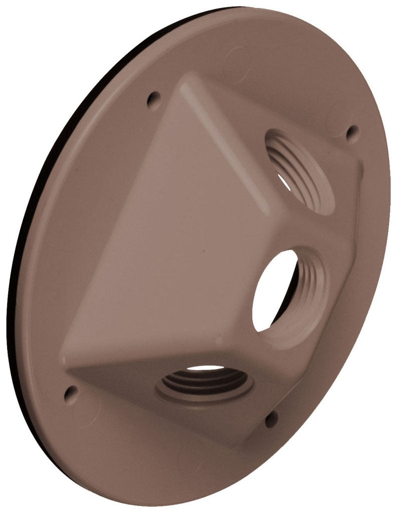 Arlington FBC42253BR Brown 3-Hole Canopy