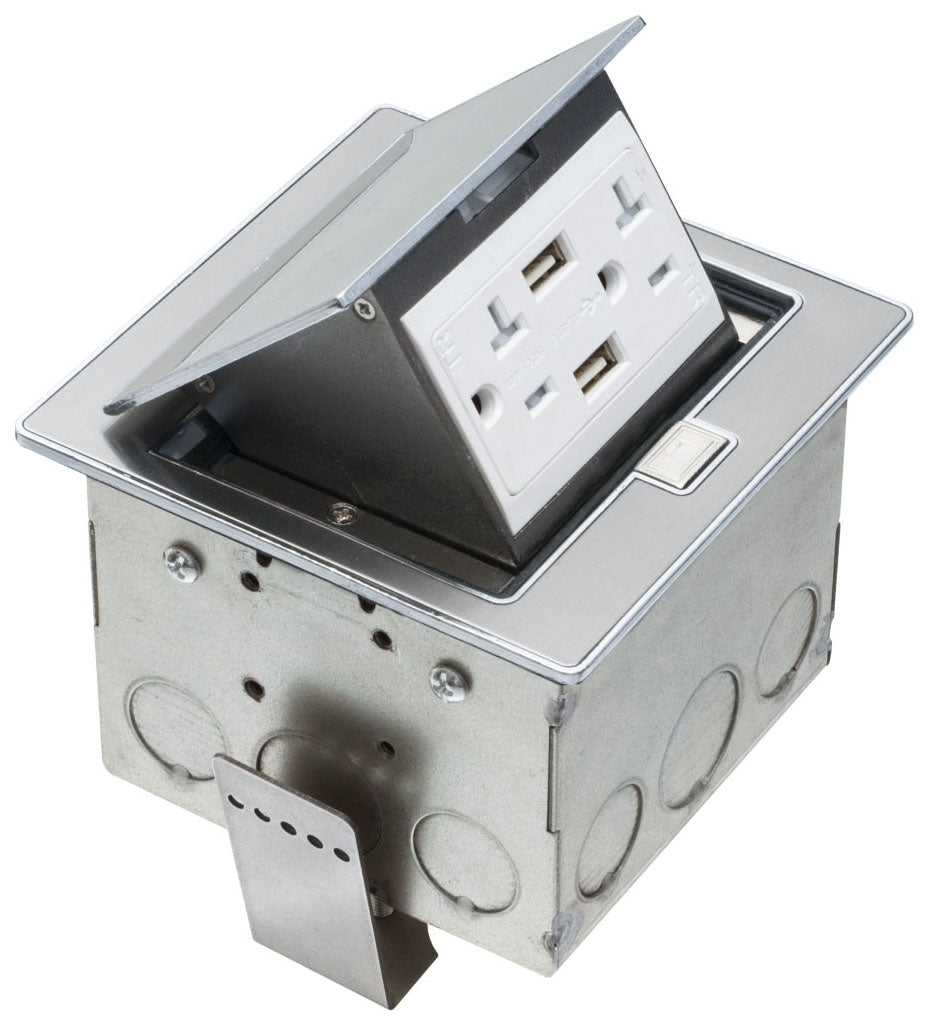 Arlington FLBT4400USS Trapdoor Countertop Box