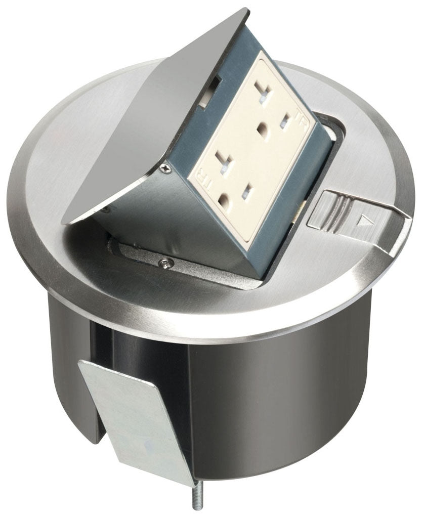 Arlington FLBT6520NL Round Trapdoor With Nickel Finish