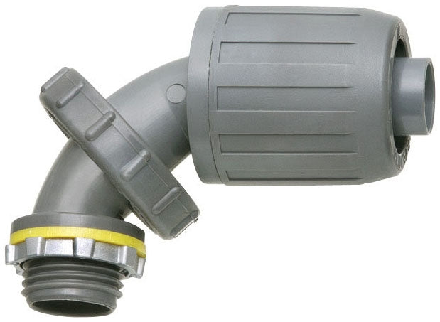 Arlington NMLT790 3/4" PVC Liquid Tight Zero to 90 Connector