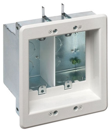 Arlington TVBS505 2-Gang Steel Recessed Tv Box