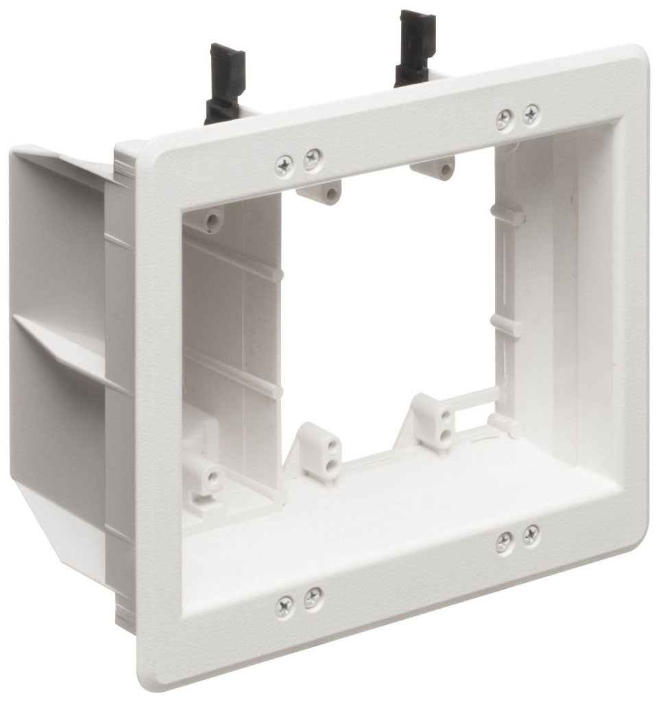 Arlington TVBU507 3-Gang White Tv Box