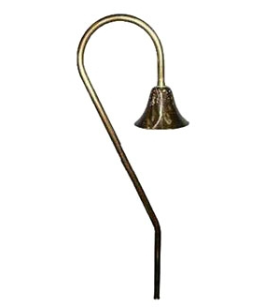 Orbit B104-AG SOLID BRASS BELL FIXTURE AGED GREEN Finish