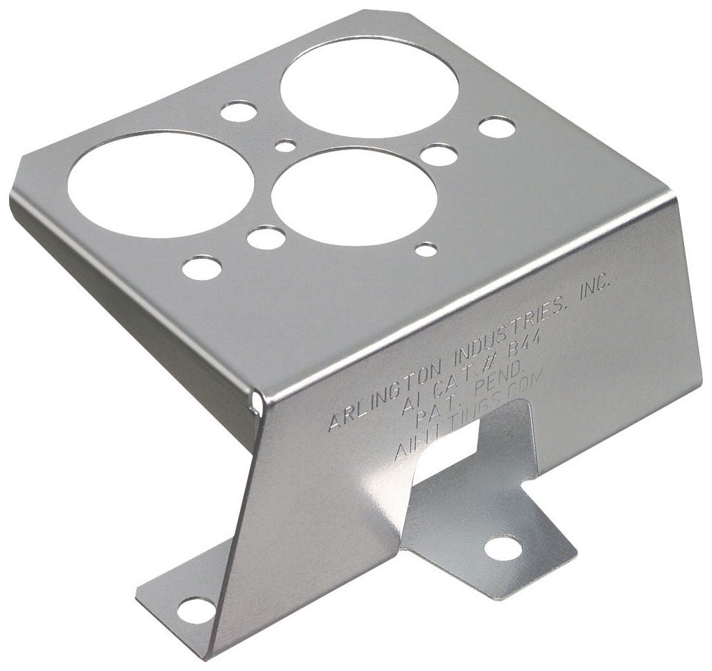 Arlington B44 4X4 Stand Off Bracket, Supports 4" x 4" Box, Steel
