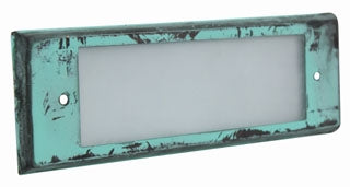Orbit B700C-AG Step Light Face Plate, Aged Green Finish