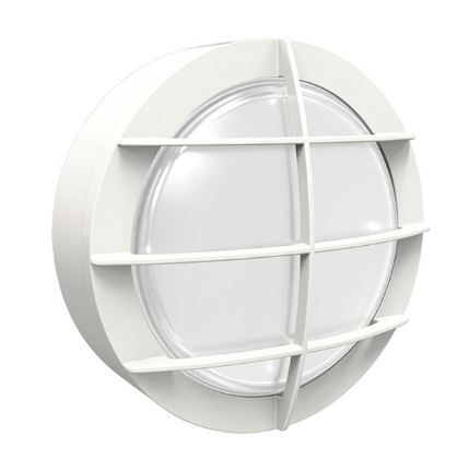 Westgate BKRF-15W-MCTP-WH-P LED Round Bulkhead Wall Pack Light, Wattage 9W/12W/15W, 85LM/W, MCTP 30K/40K/50K White with Photocell