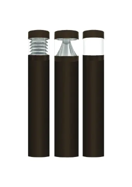 EnvisionLED BLD-RD-SHIELD Replacement Round Shield for Round Head Bollards