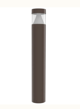 Westgate BOL-42-R-C-C-MCTP-BR 42 Inch LED Round & Square Multi-CCT & Multi-Power Bollard, 12W/16W/22W, 3000K/4000K/5000K