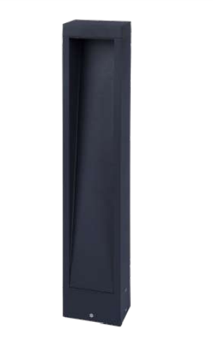 Westgate BOL-502-32-MCT-BK Rectangular 32" Path Bollard, Wattage 15W, Multi Color Temperature 3000K/4000K/5000K, Black Finish