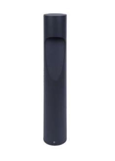 Westgate BOL-505-26-MCT-BK Round 26" Path Bollard, 4.75" Diameter, Wattage 15W, Multi Color Temperature 3000K/4000K/5000K, Black Finish