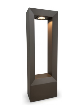 Westgate BOL-800-24-MCTP-BK 24 Inch LED Path Bollard Light , Selectable Wattage 10W/15W/20W, 80LM/W, 3CCT 30K/40K/50K Black Finish