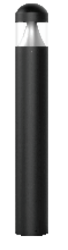 Westgate BOL-G2-103D-MCTP-BK G2 Bollard Head Model 103D, Selectable Wattage 24W/19W/14W, Multi Color Temperature, Black Finish