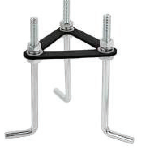 Westgate BOL-G2-ABK-R Bollard Round Replacement Anchor Bolts & Mounting Plate