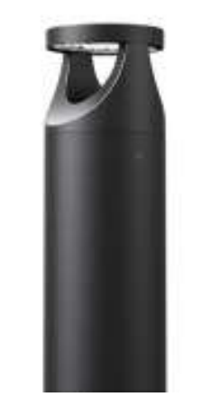 Westgate BOL-G4-201-MCTP-BK G4 Modular Bollard System Head, Lumens 110LM/W, Multi-Color Temperature, Black Finish