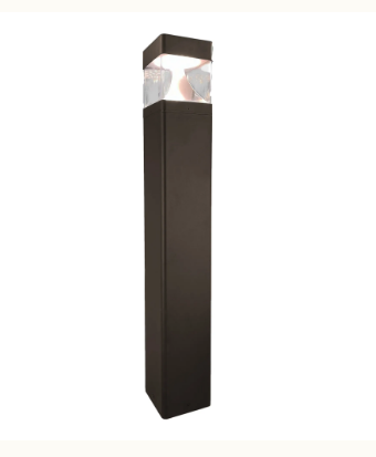 Westgate BOL-G8-200-MCTP-BR-WH LED Bollard Light G8 Bronze with White Finish Cone Reflector Wattage 10W/18W/25W, 80LM/W, Selectable CCT 30K/40K/50K