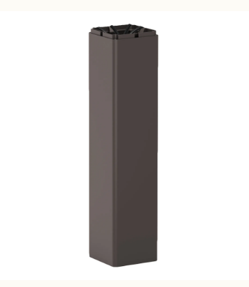 Westgate BOL-G8-SHAFT-34-BR Outdoor G8 34 Inch Bronze Square Bollard Shaft